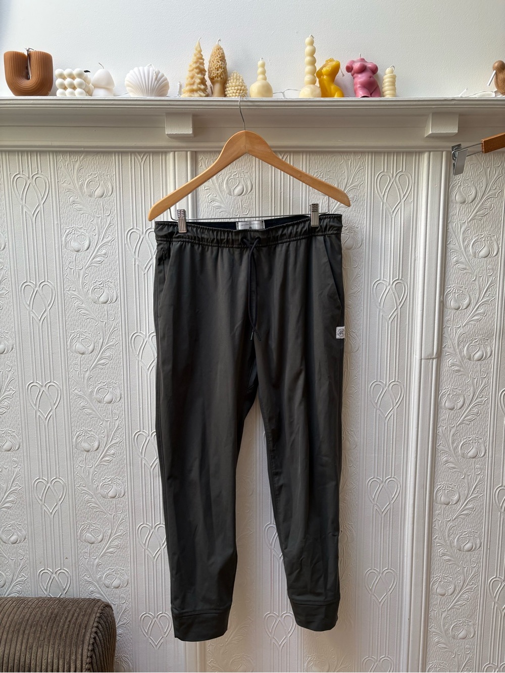 Reigning Champ dark Green Men's Jogger Sweatpants
